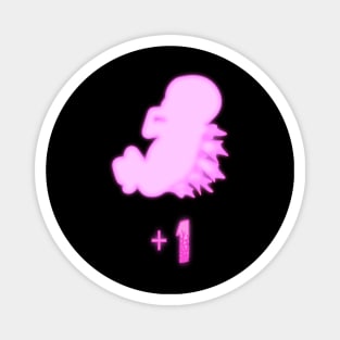 Gojira +1 Dorsal Fetus Pink Magnet